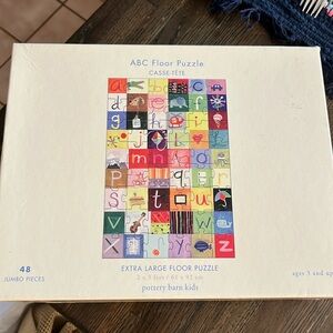 Pottery Barn Kids ABC Floor Puzzle